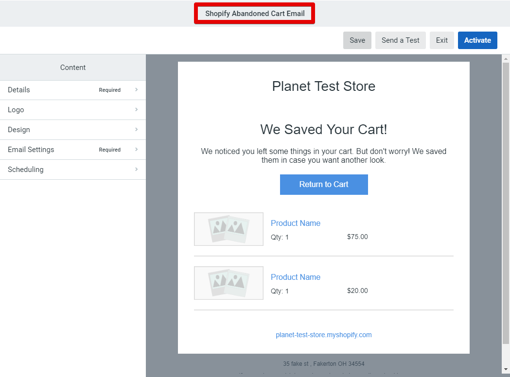 Constant Contact Shopify integration