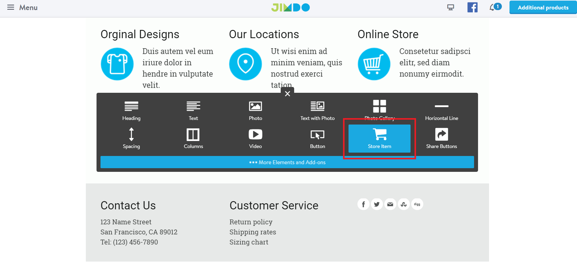 How to Add a Store to Your Jimdo Website-image2