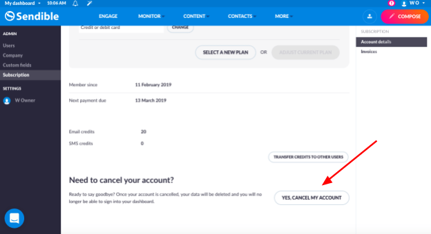 How to Cancel Your Account with Sendible and Get a Refund-image4