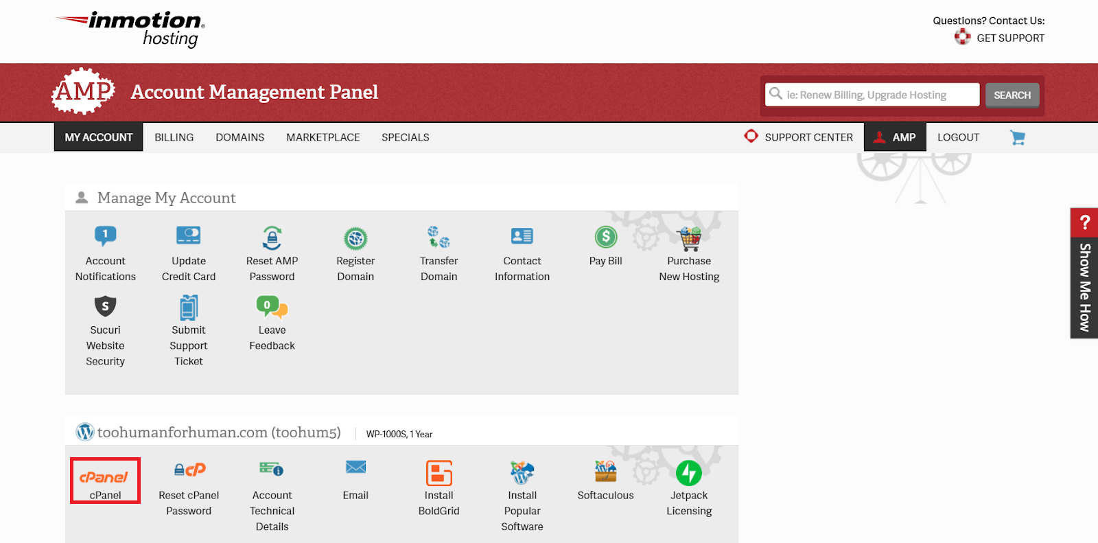 How to Connect a Domain and Install WordPress on InMotion Hosting-image3