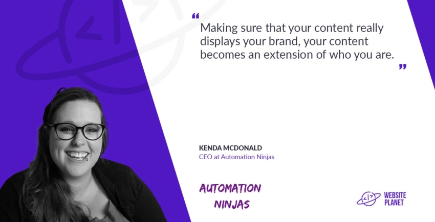 Kenda McDonald, CEO at Automation Ninjas