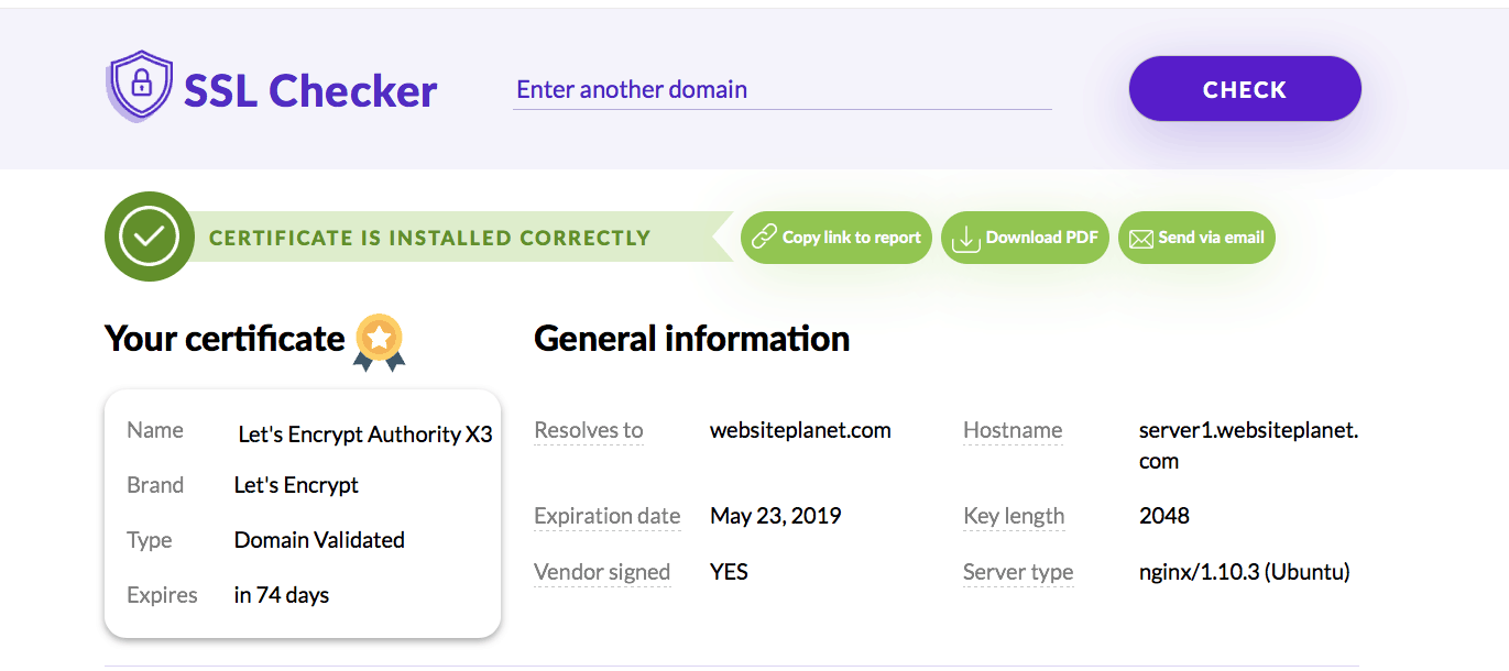 ssl crypto checker