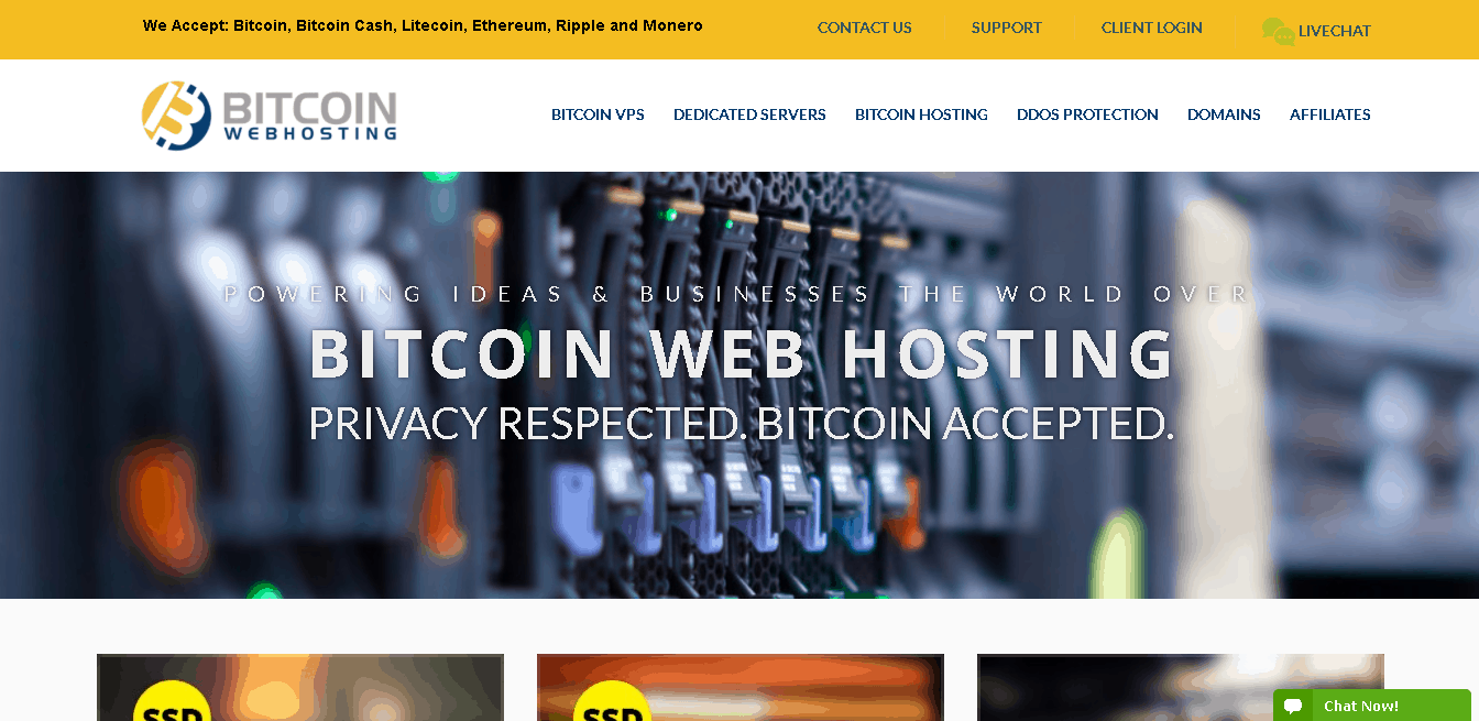 bitcoin dedicated hosting