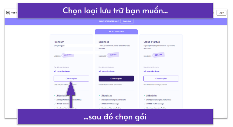 how to setup hostinger 1 - vi