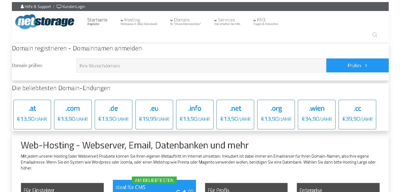 netstorage main