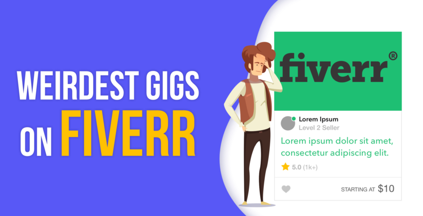 5 Most Weird (& FUNNY) Fiverr Gigs Revealed in 2024