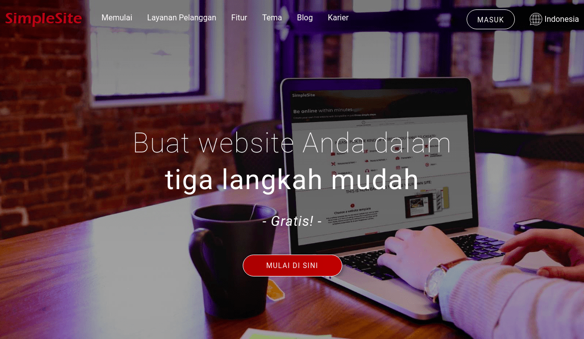 Website Builder Terbaik (GRATIS) Februari 2021