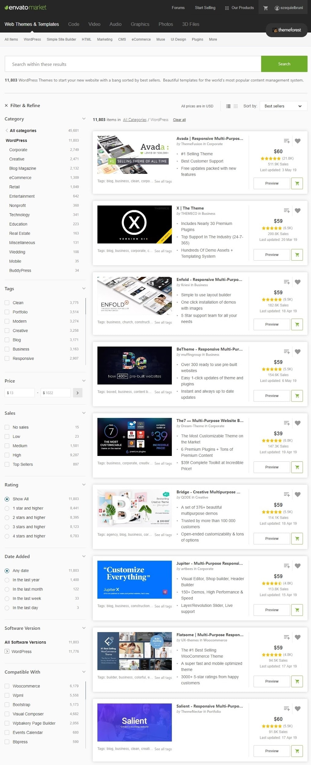 ThemeForest Review – The Truth about this Marketplace 2025-image1