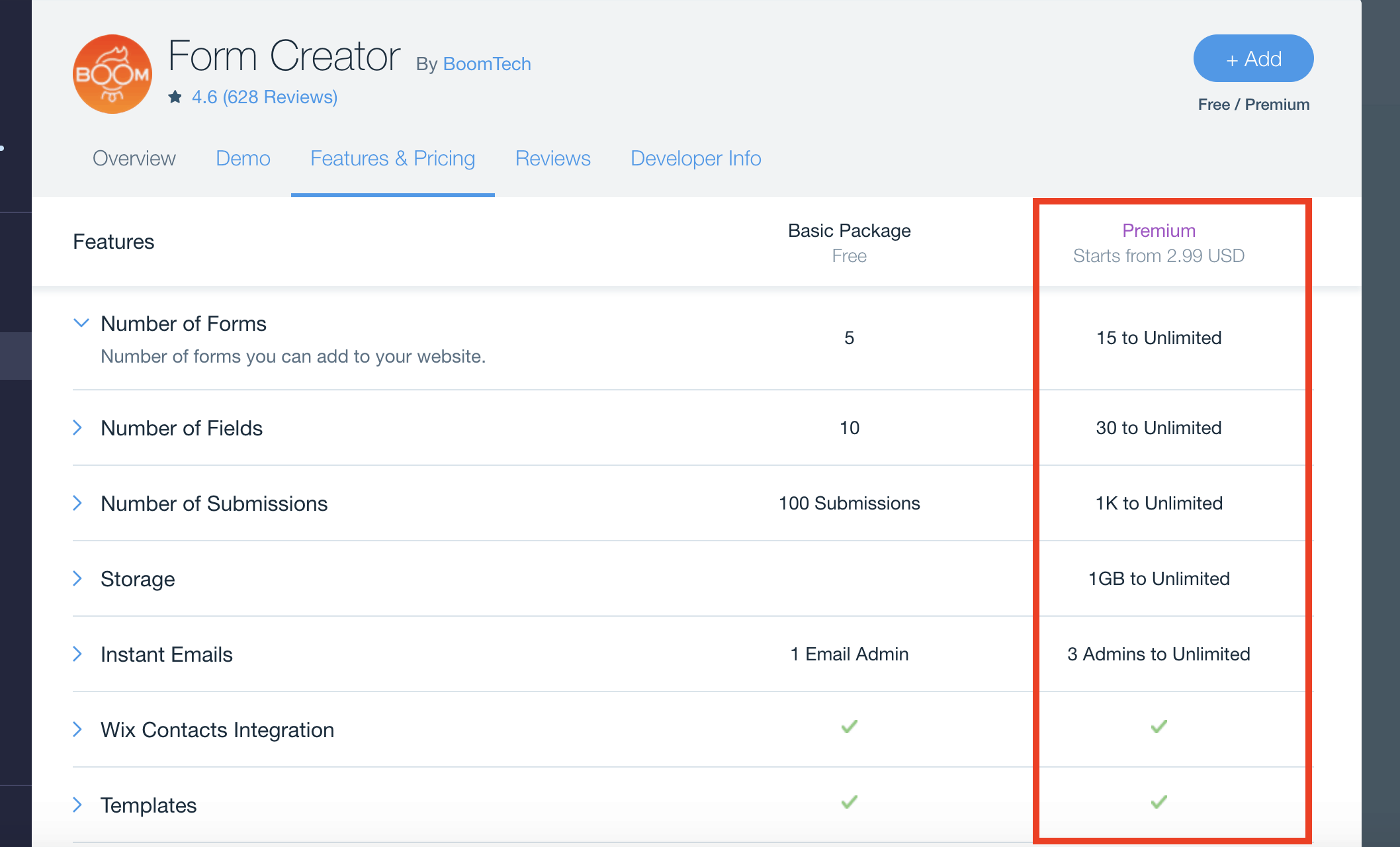 wix pricing india