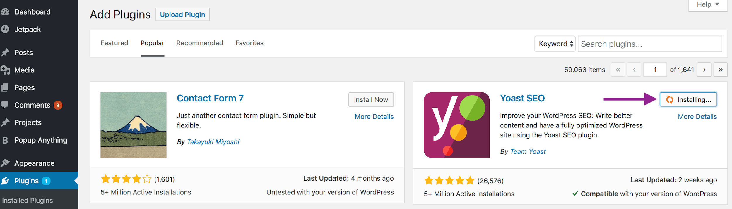 Yoast screenshot