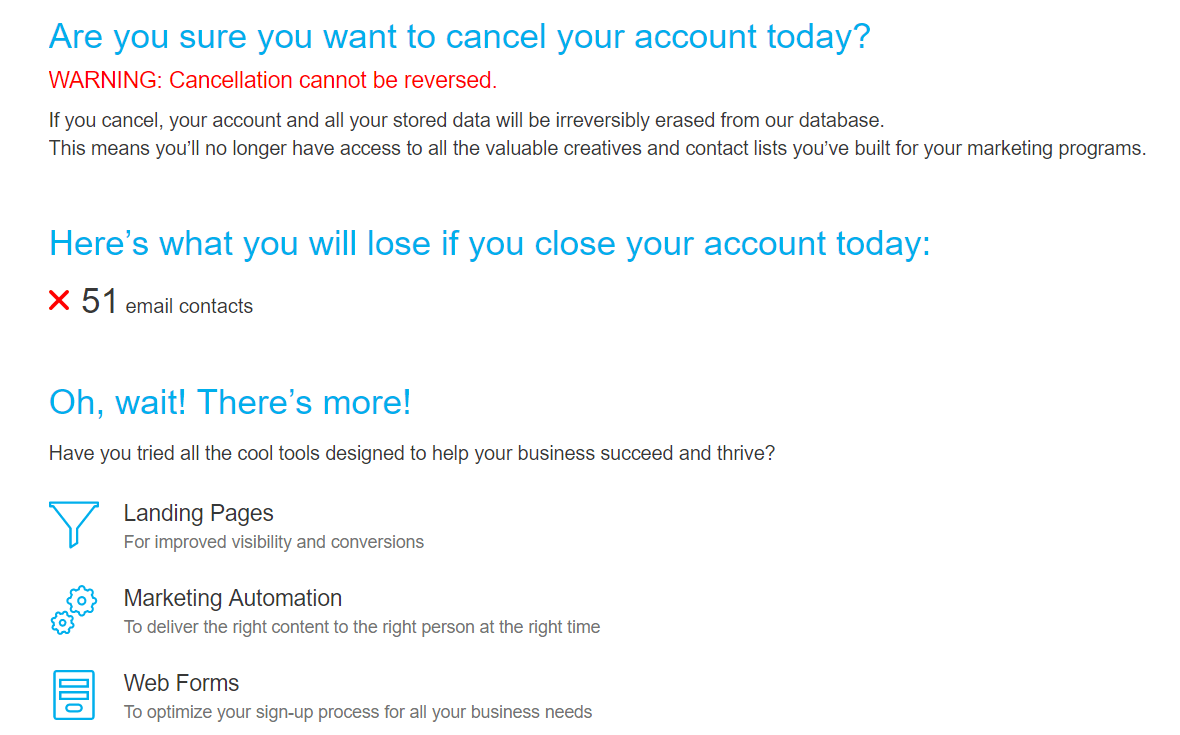 How to Cancel a GetResponse Account -image3