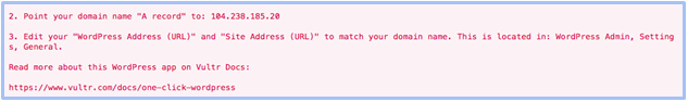How to Connect a Domain and Install WordPress on Vultr-image10