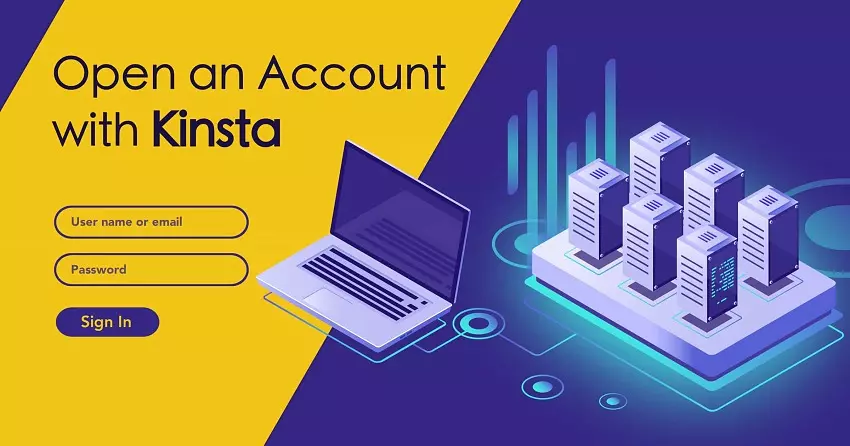 How to Create a New Account with Kinsta