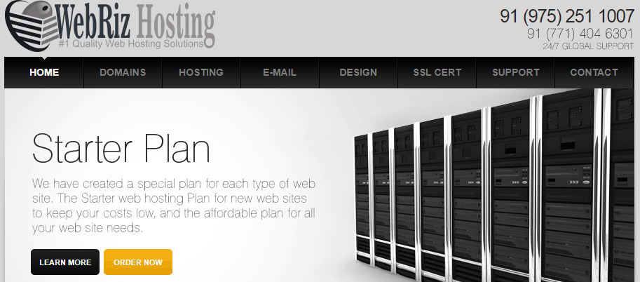 WebRiz hosting services 1