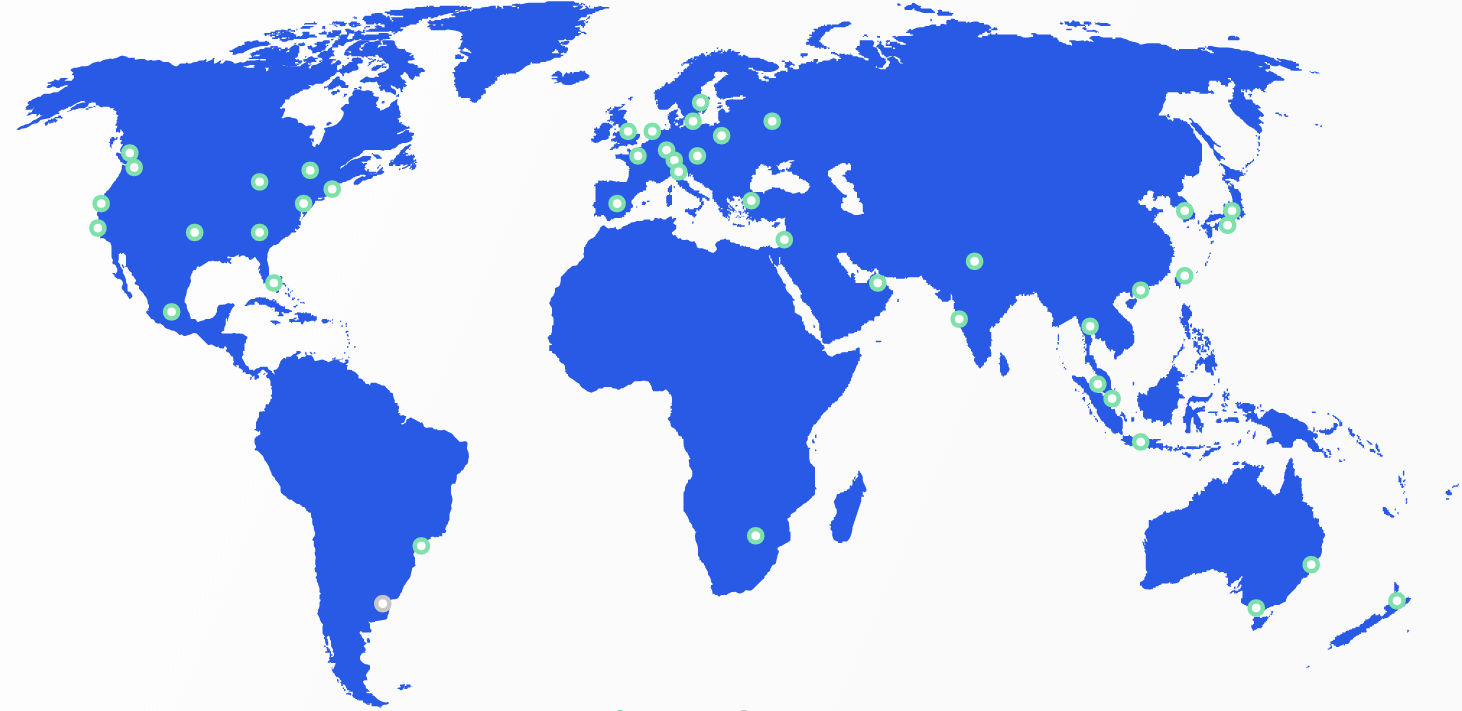 imperva cdn network map