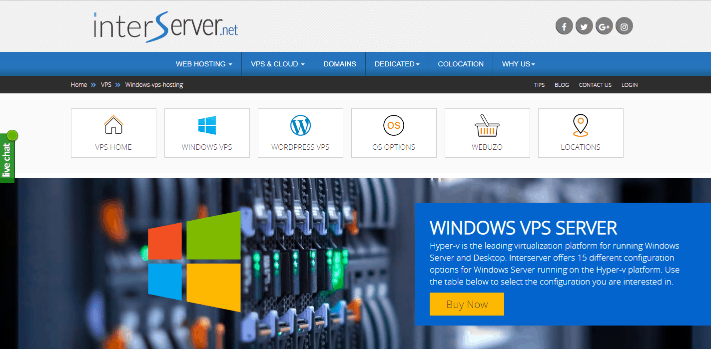 interserver_windows_vps