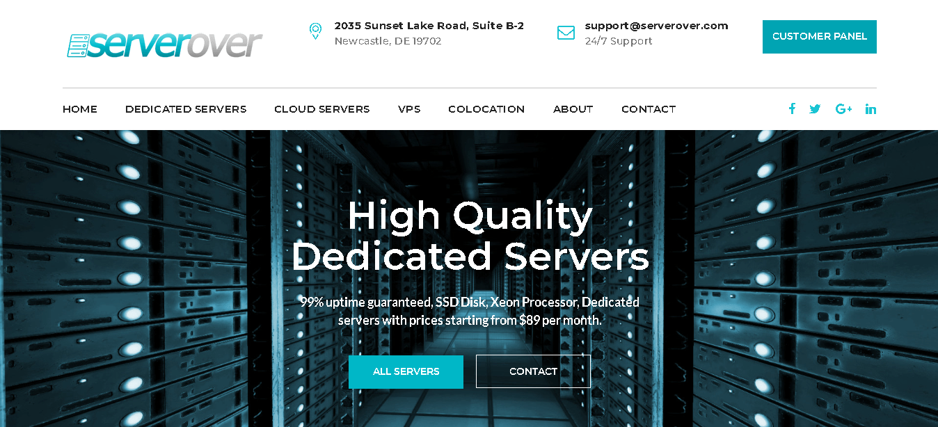 serverover main