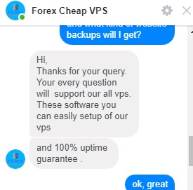 Forex Cheap VPS support