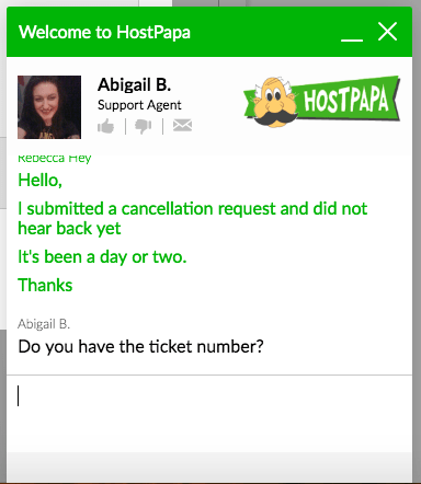 How to Cancel Your Account with HostPapa and Get a Refund-image4