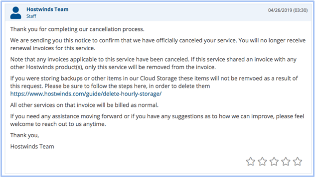 How to Cancel Your Account with Hostwinds and Get a Refund-image4