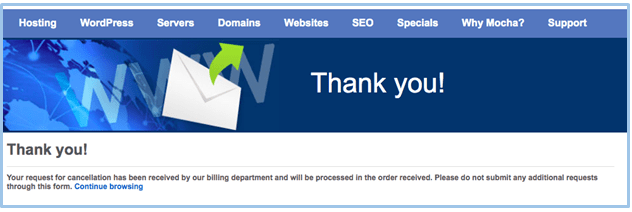 How to Cancel Your Account with MochaHost and Get a Refund-image3