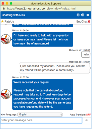 How to Cancel Your Account with MochaHost and Get a Refund-image4