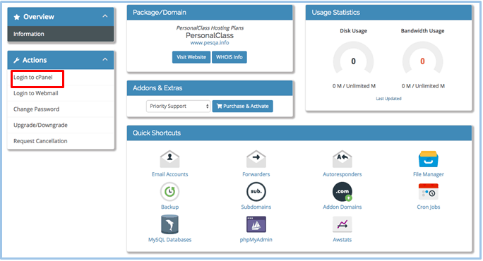 How to Connect a Domain and Install WordPress on Arvixe-image2