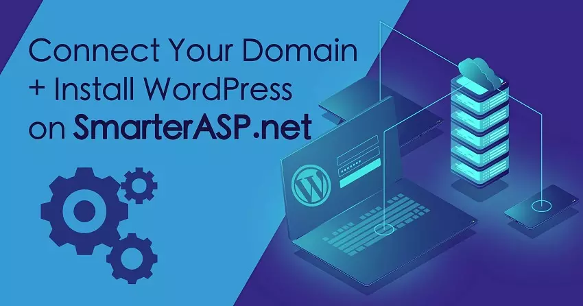How to Connect Domain + Install WordPress on SmarterASP.NET