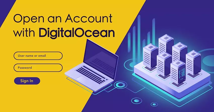 Jak si založit nový účet u DigitalOcean