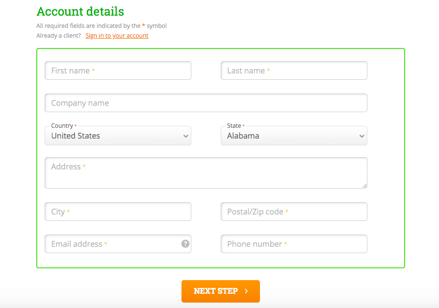 How to Create a New Account with HostPapa-image3