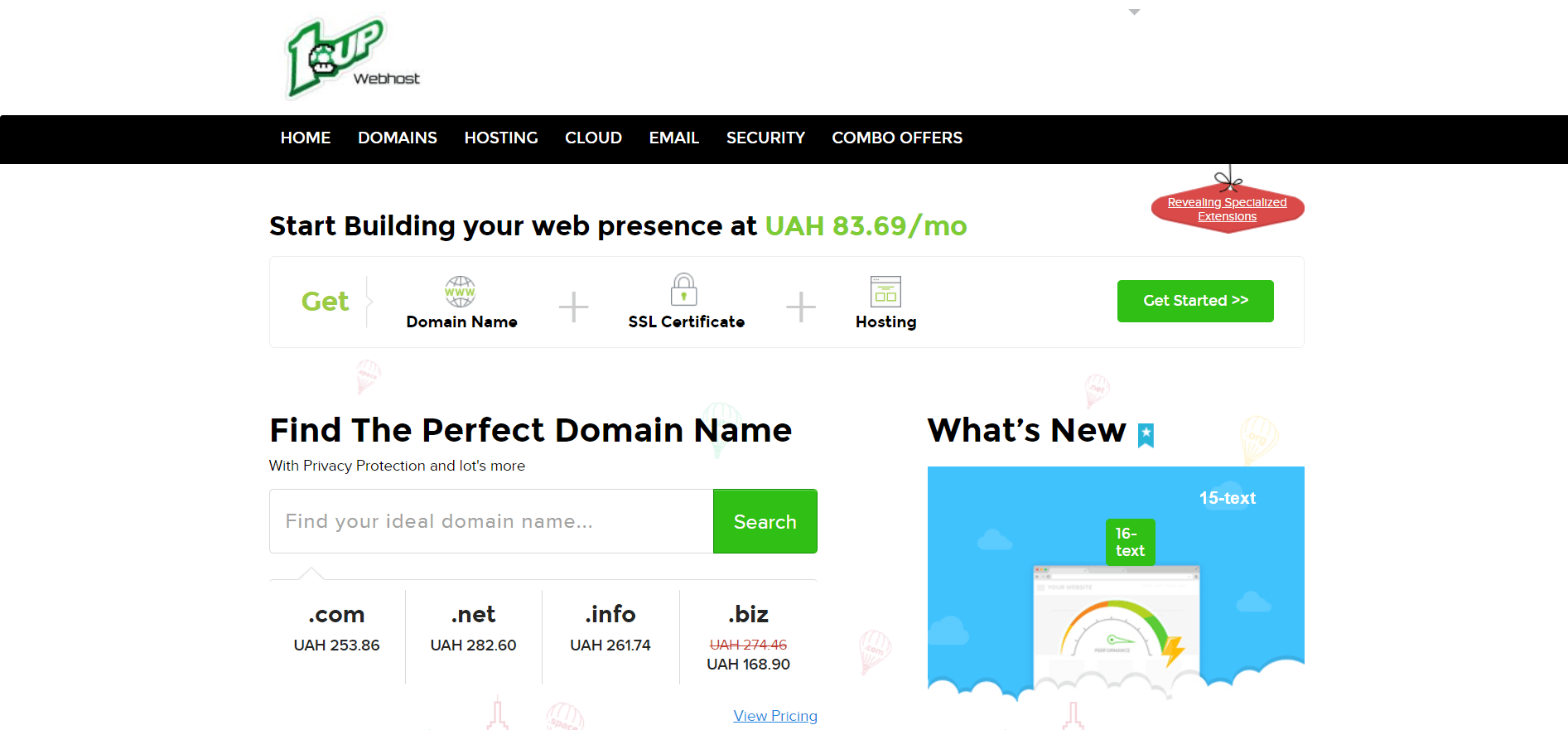 1up-web-hosting-mine