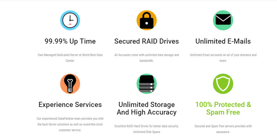 dataparadise.net features