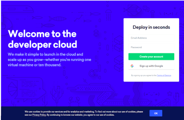 free domain hosting for digitalocean