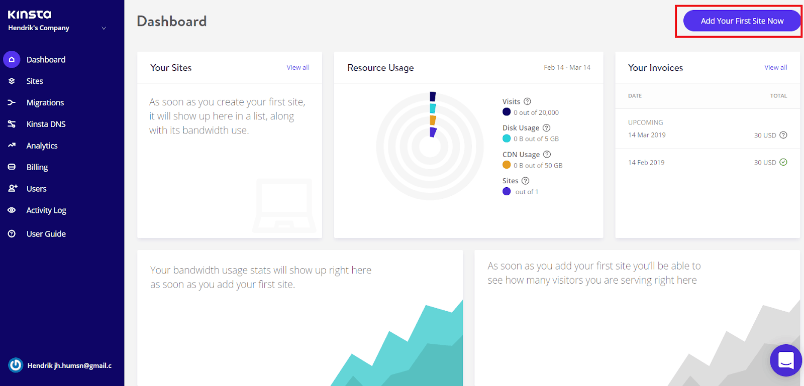 how to connect kinsta 1