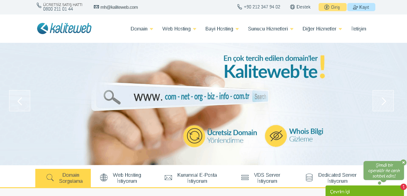 kaliteweb main