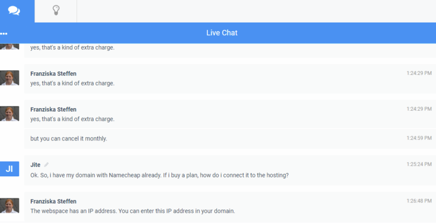 livesupport do de Live Chat 850x435