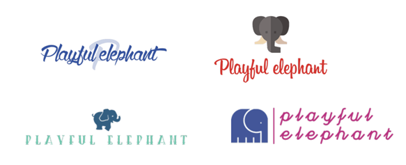 Tailor Brands sample logos