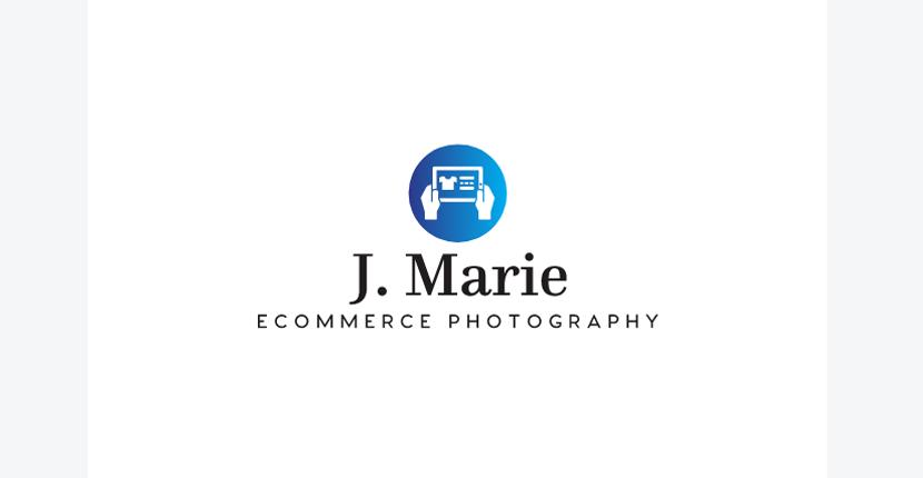 Sample photography logo, ecommerce style - made with Looka