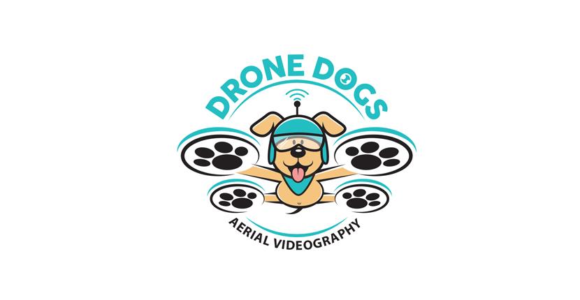 Photography logo - Drone Dogs