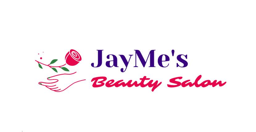 Beauty salon logo, feminine style - created with Wix Logo Maker