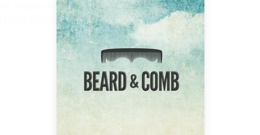 Beauty salon logo - Beard & Comb