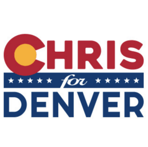 Political campaign logo - Chris for Denver