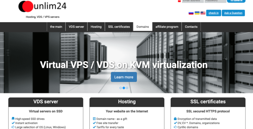 UNLim24 web hosting