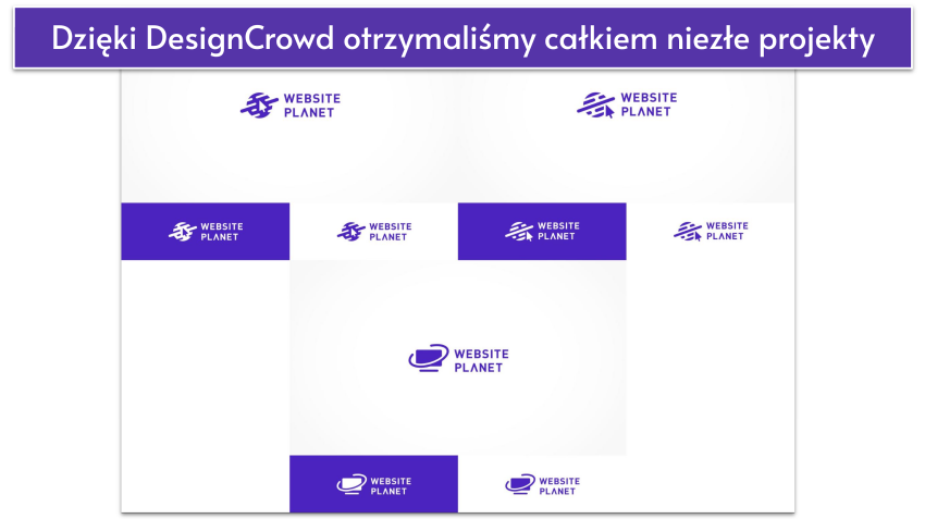 Logos from DesignCrowd logo contest