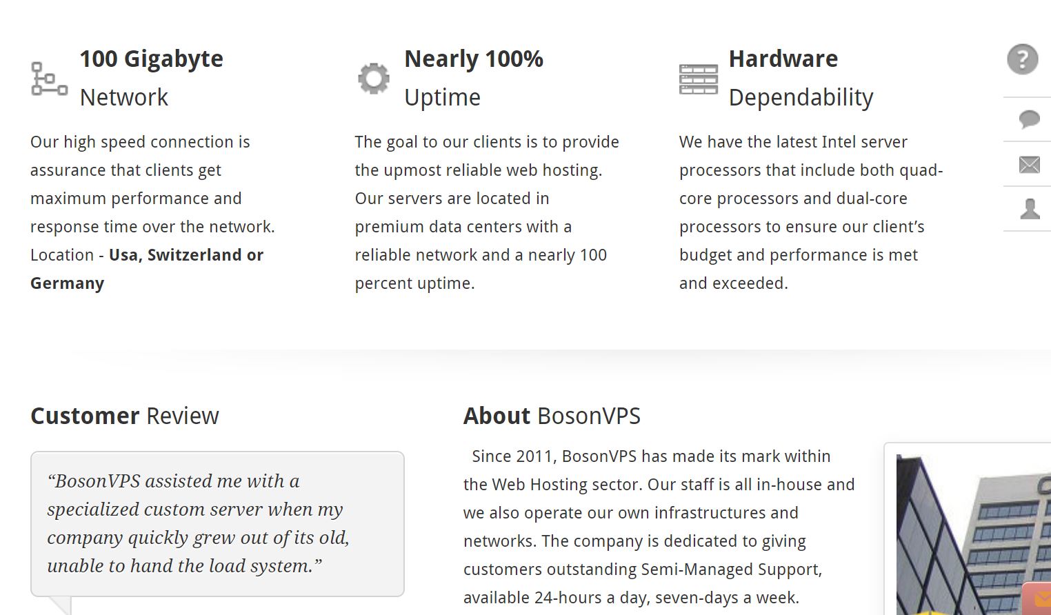 BosonVPS Overview