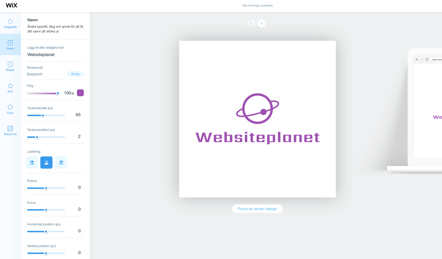 wixlogo featuresedit SV
