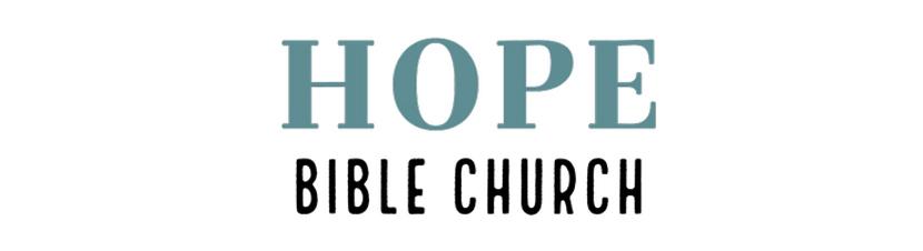 Sample logo made with Tailor Brands - Hope Bible Church