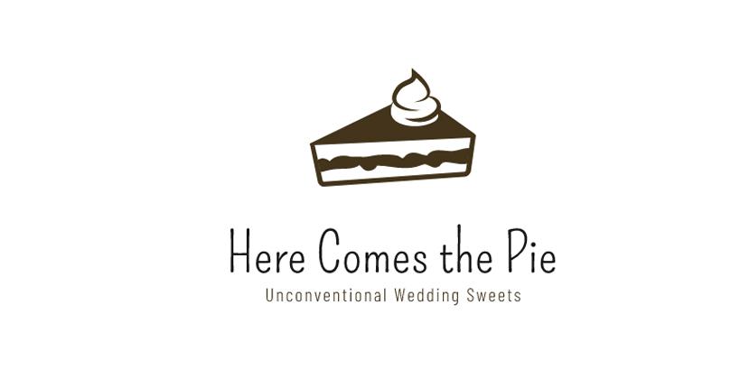 Sample bakery logo created with Wix Logo Maker - Here Comes the Pie