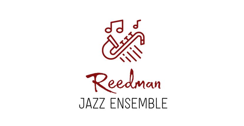 Band logo created with Tailor Brands - Reedman Jazz Ensemble