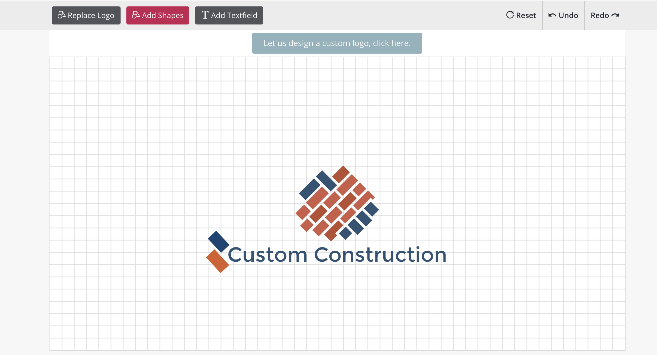 DesignMantic screenshot - logo customization
